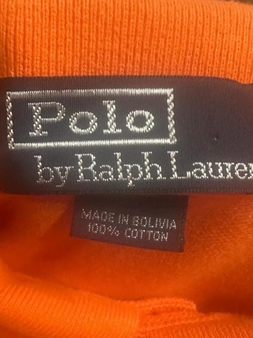 Orange Polo Ralph Lauren men’s polo shirt Size L #preppy #classic